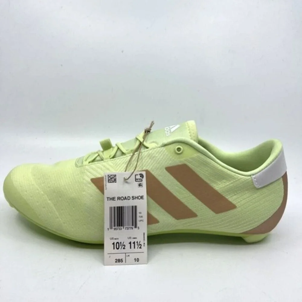 Adidas The‎ Road Cycling Shoes Green GW5328 Low Top Neon M10.5 / W 11.5M New